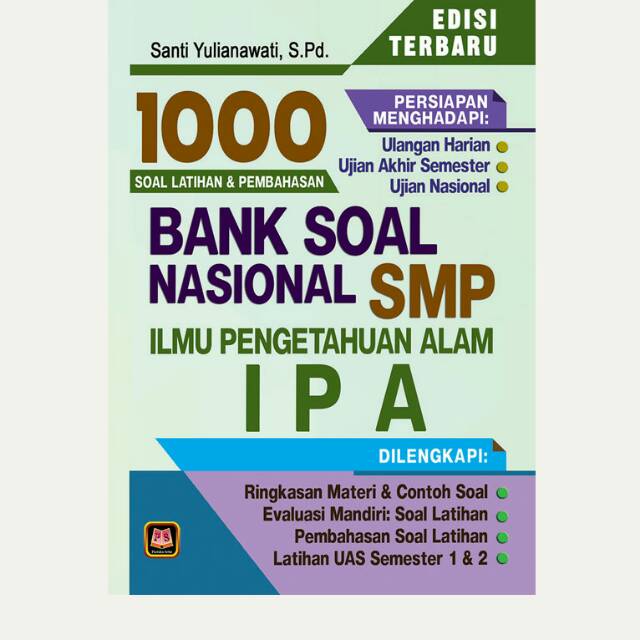 Bank Soal Nasional Ipa Smp 1000 Soal Dan Pembahasan Shopee Indonesia