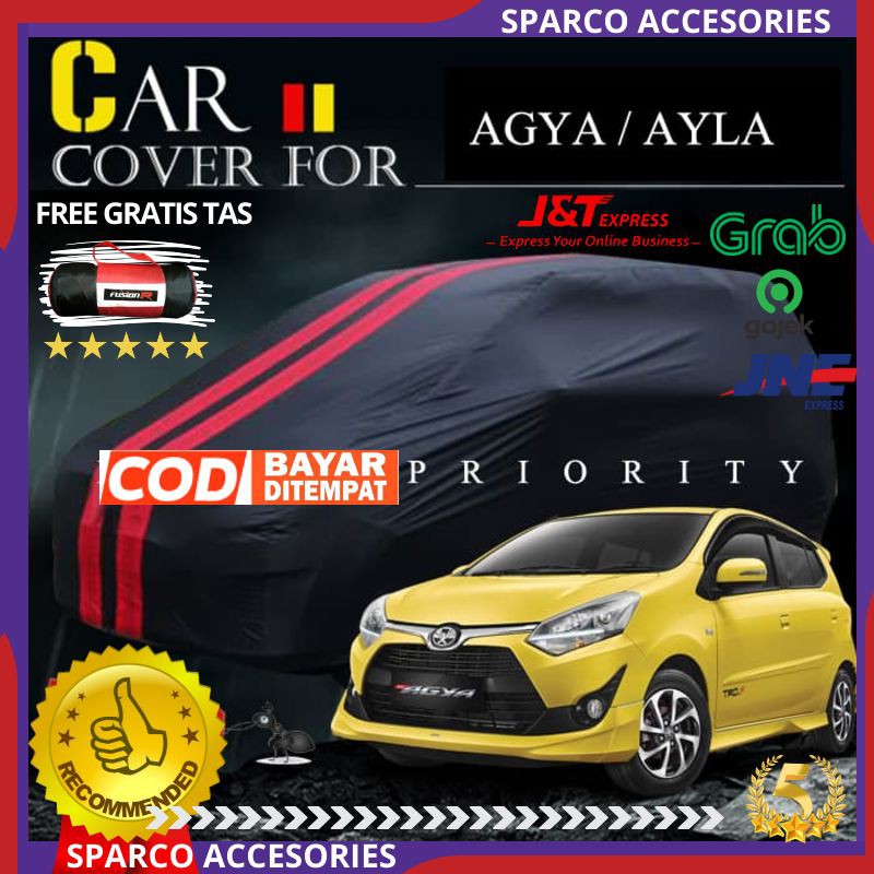 Cover Mobil AGYA AYLA Sarung Selimut Mobil AGYA AYLA Waterproof Anti Air