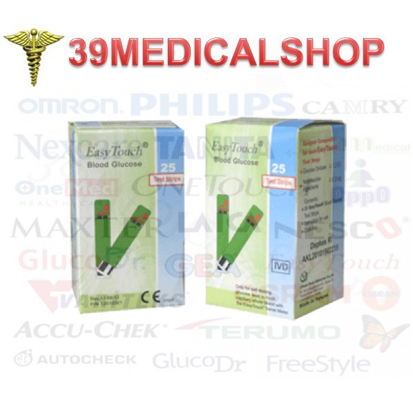 STRIP EASY TOUCH -STRIP EASY TOUCH GLUCOSE-CHOLESTROL-URIC ACID
