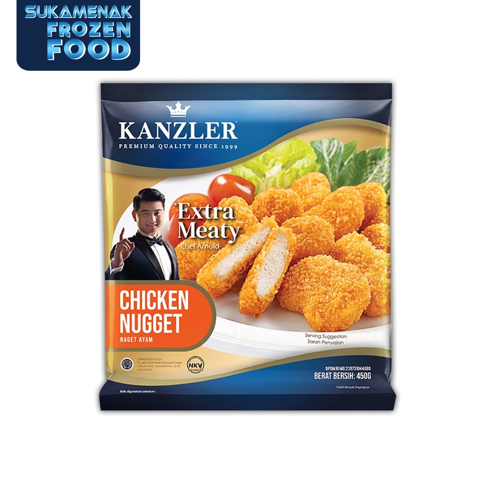 

KANZLER Chicken Nugget Premium 450gr