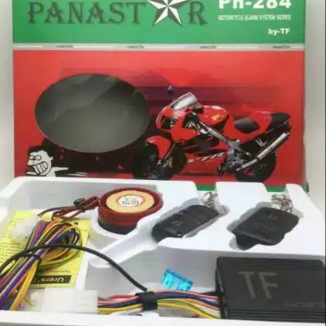 Alarm Model Panastar Full Set Include Sekring Plus Cadangan