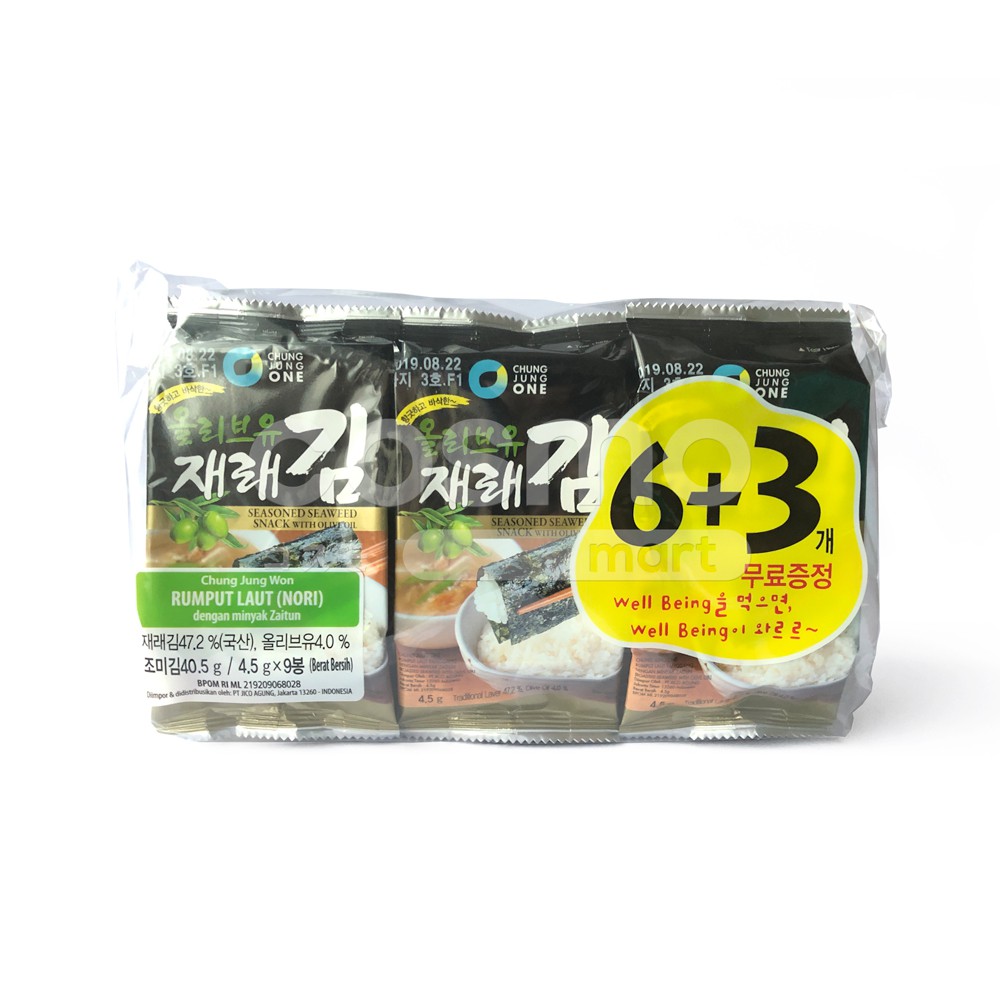 

Chung Jung One Nori Gim (6+3) 40,5 gr