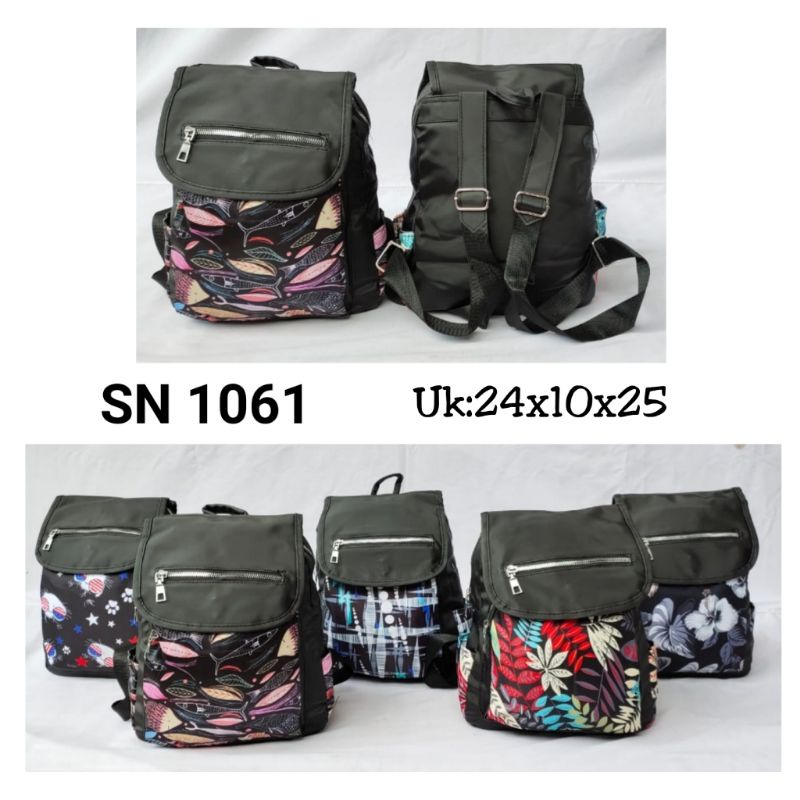 Ransel Wanita Import Fashion Trendy Motif Ukuran Kecil