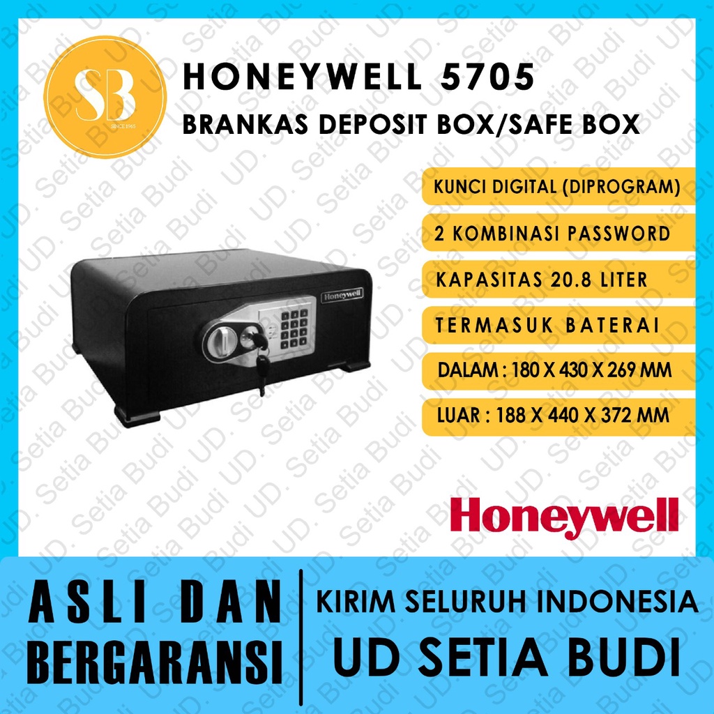 Brankas Honeywell 5705 Asli dan Bergaransi