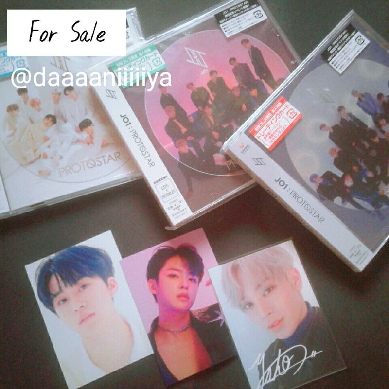 JO1 1st SINGLE PROTOSTAR CD TRADING CARD / PHOTOCARD SHOYA JUNKI SHO