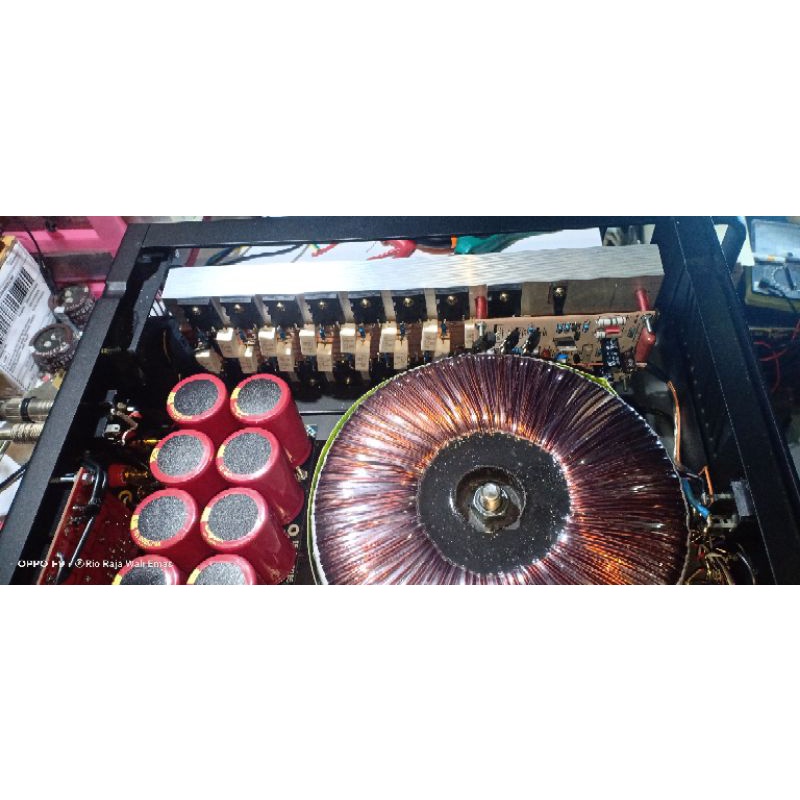 POWER AMPLIFIER RAKITAN TOROID 20A CT 55