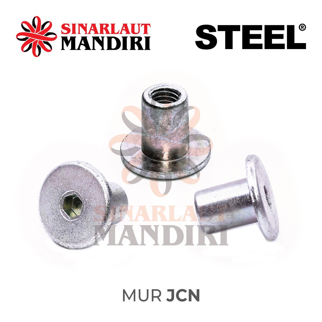 Mur JCN Kuning M6 x 13