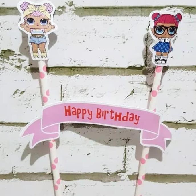 Happy Birthday LOL/ Hiasan Kue Karakter LOL