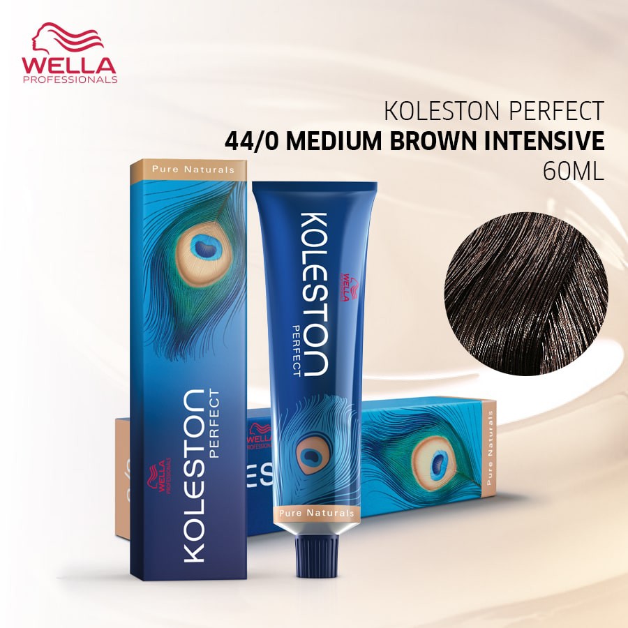 Wella Professionals Koleston Perfect 44/0 Medium Brown Intensive 60 mL  / Pewarna Rambut
