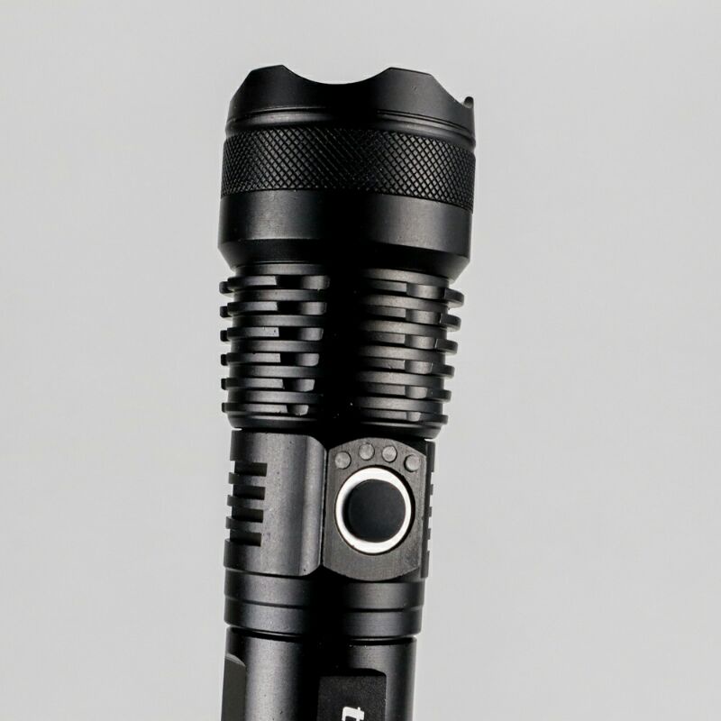 TaffLED Senter LED Long Range Zoom USB Rechargeable P50 Tg-s191