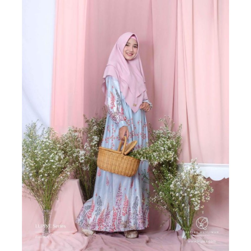 Preloved  Kiciks muslimah " Lupine Series".