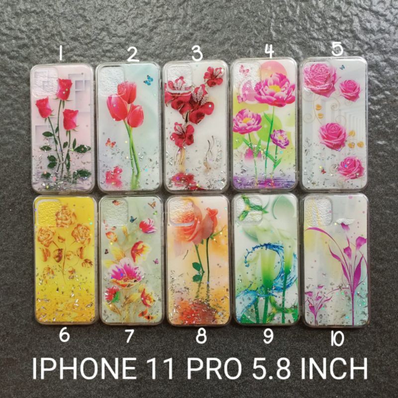 Case gambar iPhon 11 pro 5.8 inch motif cewek ( 2 motif ) soft softcase softshell silikon cover