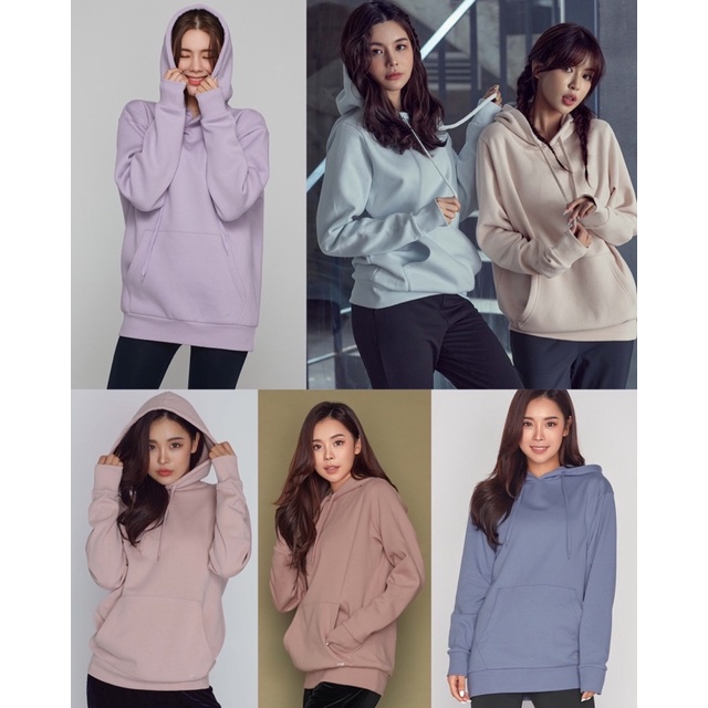 Overfit Mono Hoodie by STL / Hoodie Wanita Bahan Katun Terry / Packing Ramah Lingkungan - Code 14