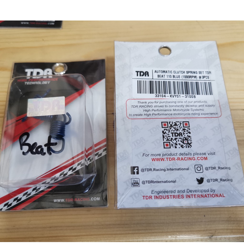 Per Kampas Ganda TDR Racing Beat 1000 Rpm