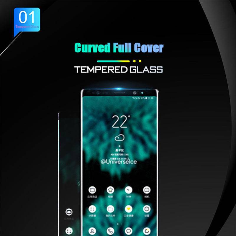 9D Tempered Glass For Samsung Galaxy S10 S9 S8 Plus S10e Screen Protector For Galaxy Note 8 9 10 Plus Glass Film