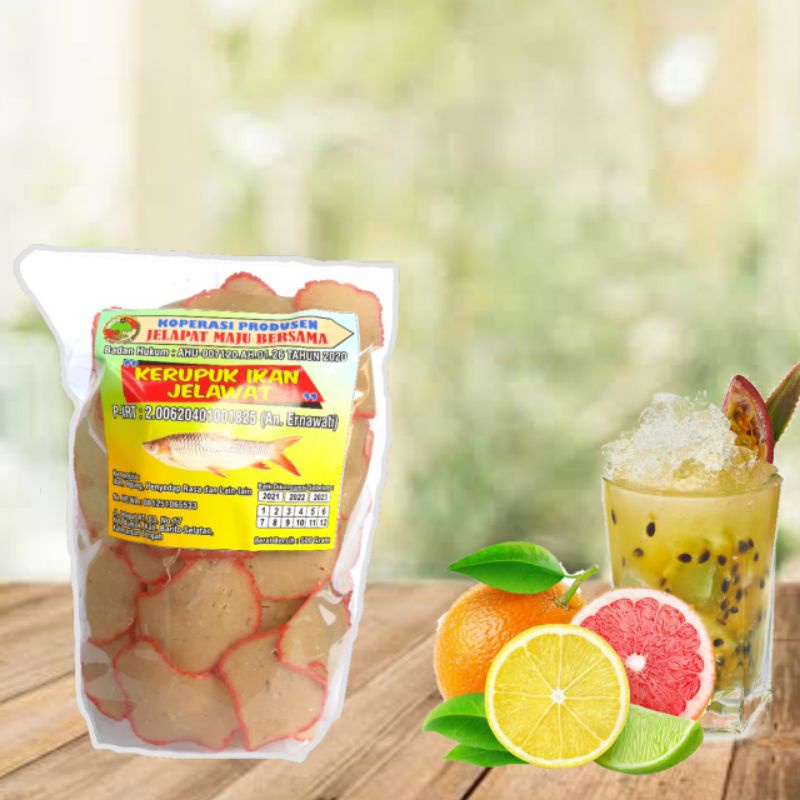 

Kerupuk Ikan Jelawat 500gram