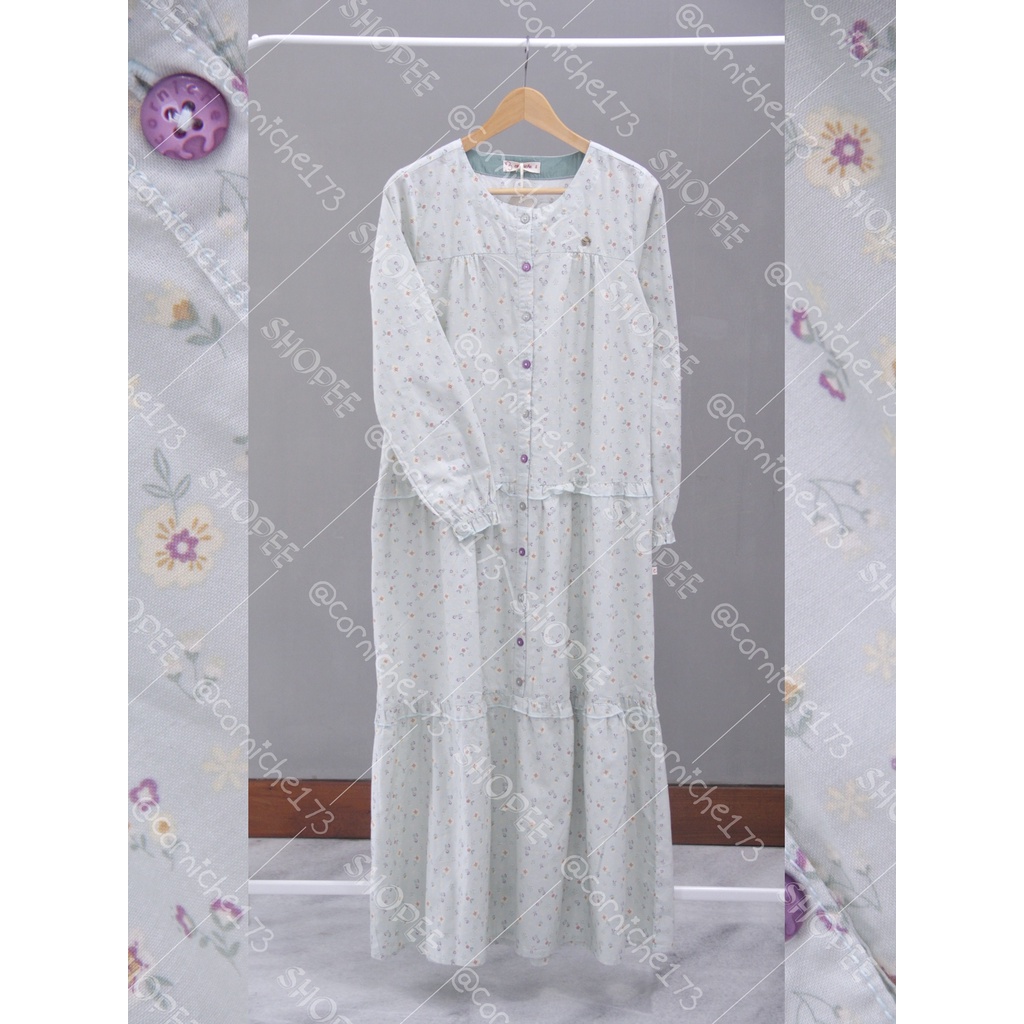 Corniche Anata Dress Pastel Green - TP501509