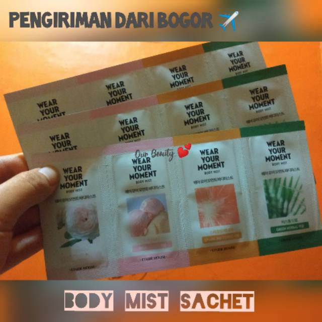 Etude House Wear Your Moment Body Mist  perfume pouch 1 ml