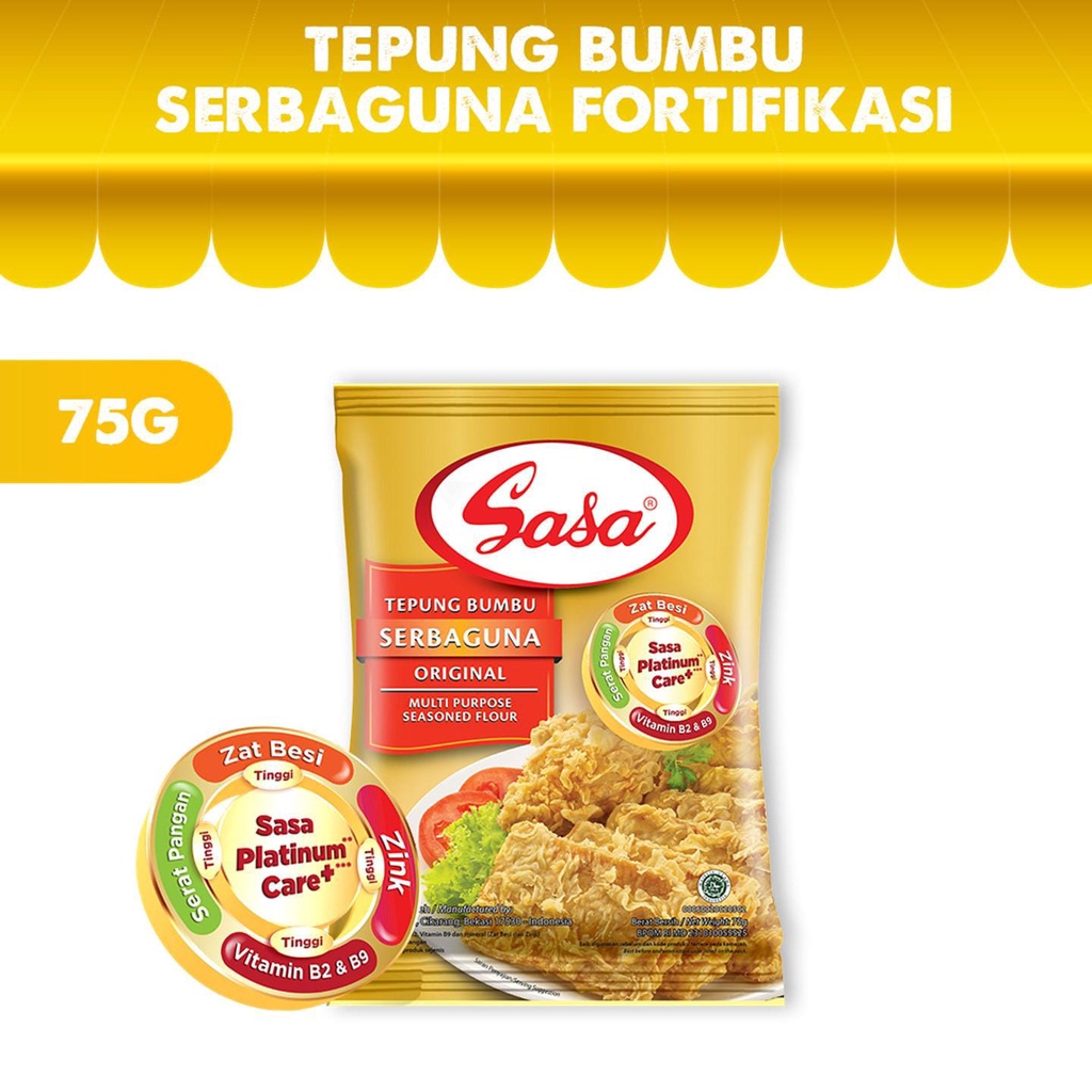 Tepung bumbu sasa serbaguna / 75gr