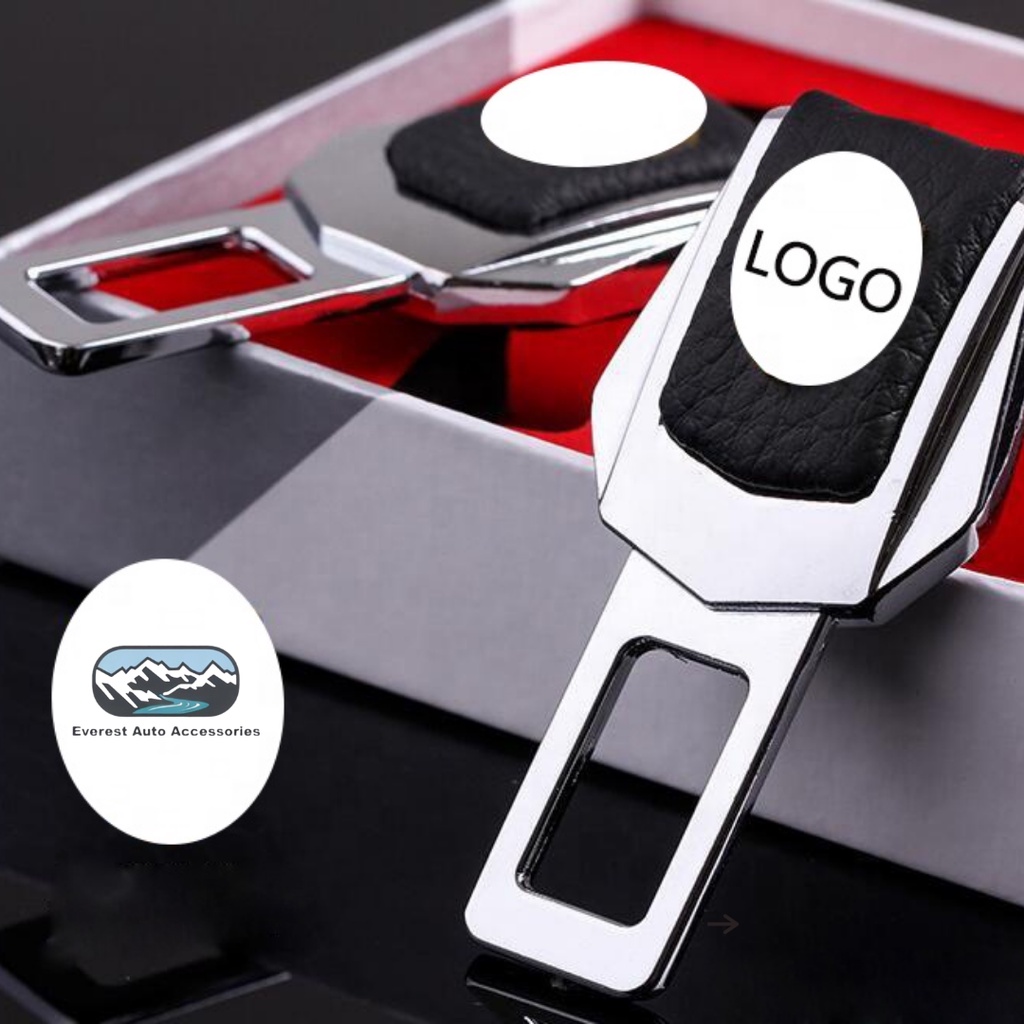 Colokan Seat Belt Mobil Adaptor Buzzer Stopper Kulit Seat Belt Buckle Alarm Stopper Alarem