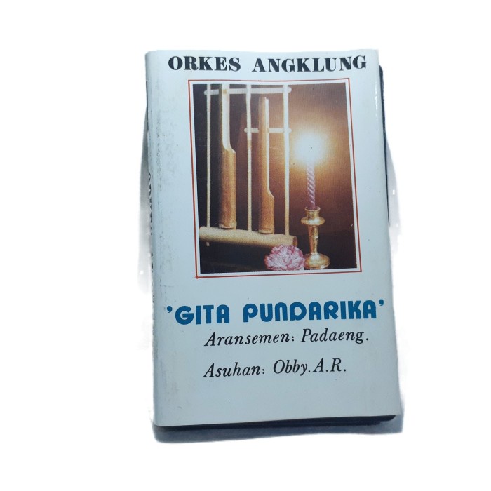 Kaset Audio Tape Pita Orkes Angklung Gita Pundarika Aransemen Pandaeng