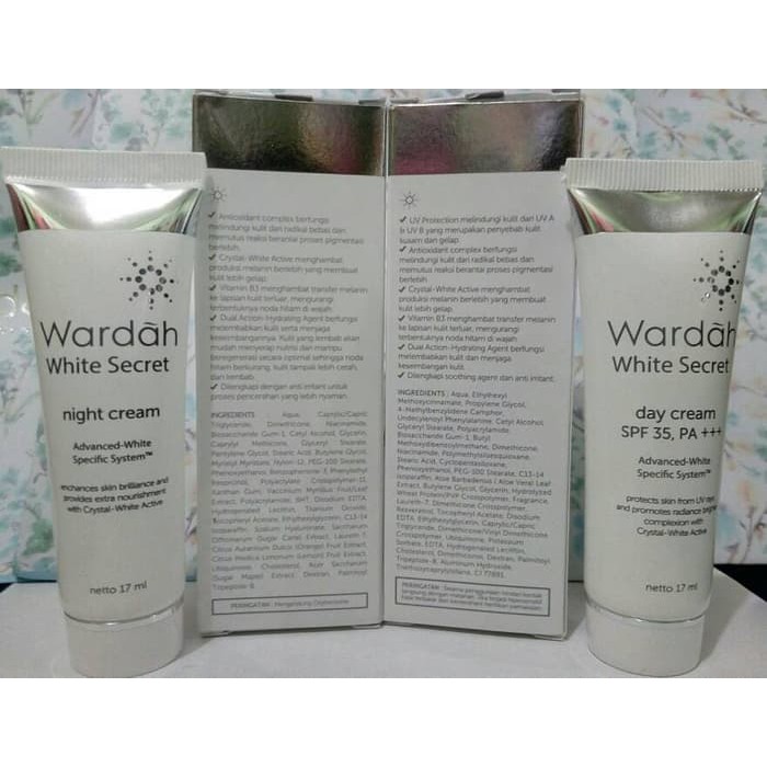 ★ BB ★ WARDAH White Secret Night Cream Tube 17 ml