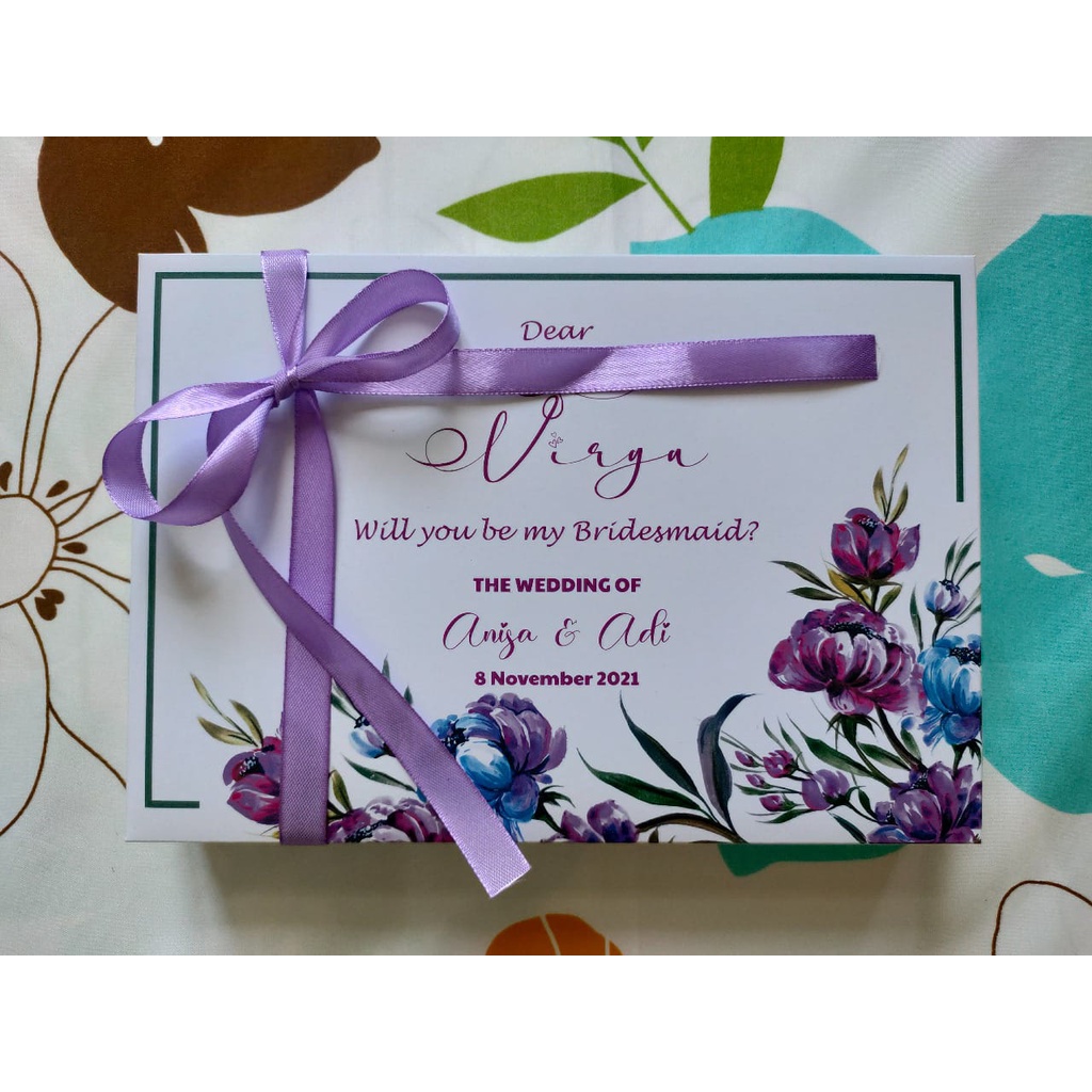 

TERMURAH Box Sedang P31xL20xT6 Kotak Bridesmaid Gift Wedding Engagement Souvenir Ultah Tasyakuran Packaging Toko