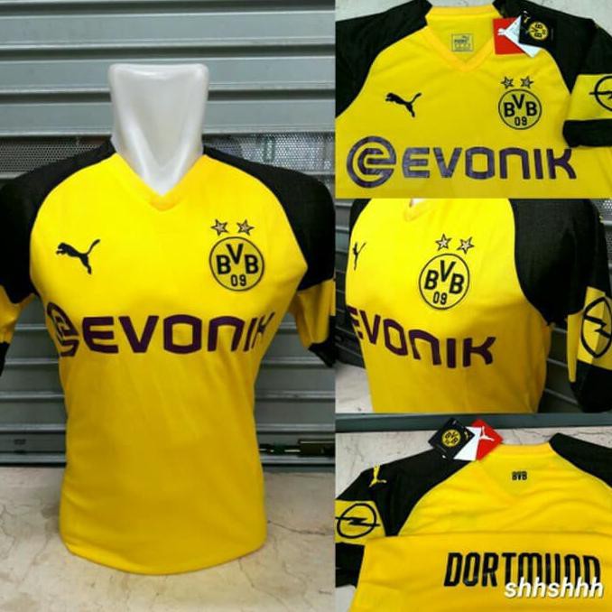 Kualitas Terbaik JERSEY BOLA DORTMUND HOME OFFICIAL 2018-2019 GRADE ORI SDWEP