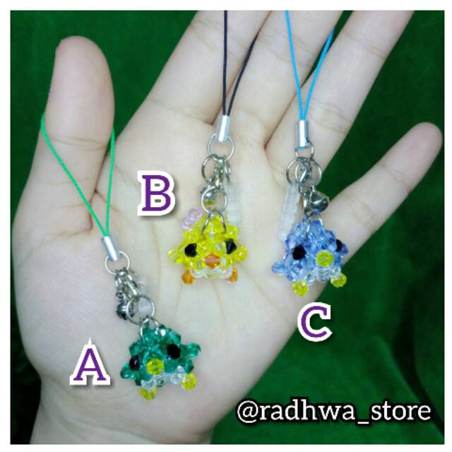 Gantungan Plug HP Couple Mini Penguin Lucu Unik