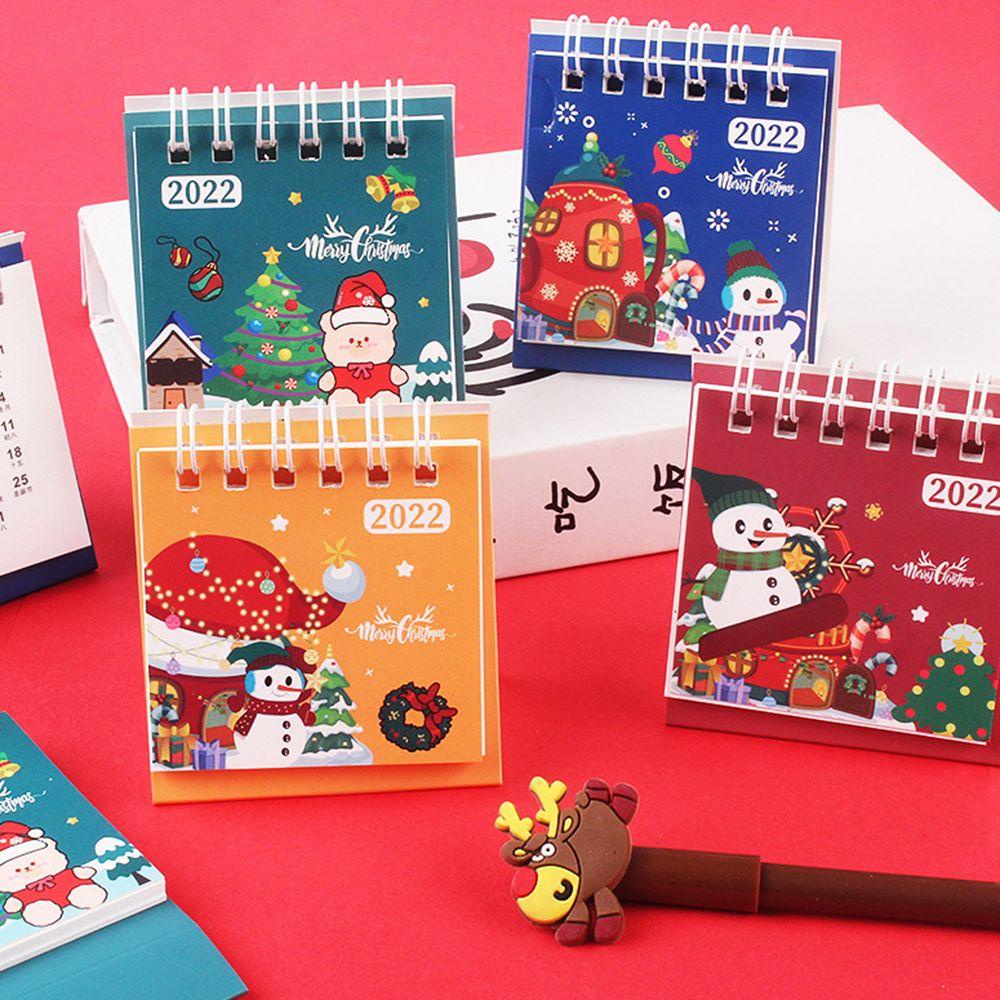 Pineapple Animal Kalender Meja Organiser ChristmasTree 365hari Kawaii Stationery Dekorasi Desktop ​ Rumah