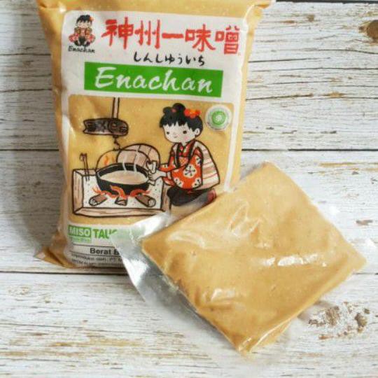 

04J❊ Enachan Pasta Miso Putih 200 g Halal │ Tauco Ala Jepang untuk Sup Miso Soup Ready Banyak