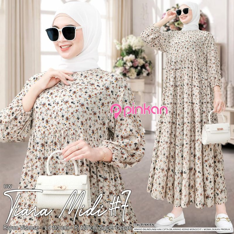 TIARA MIDI #7 DRESS by Pinkan