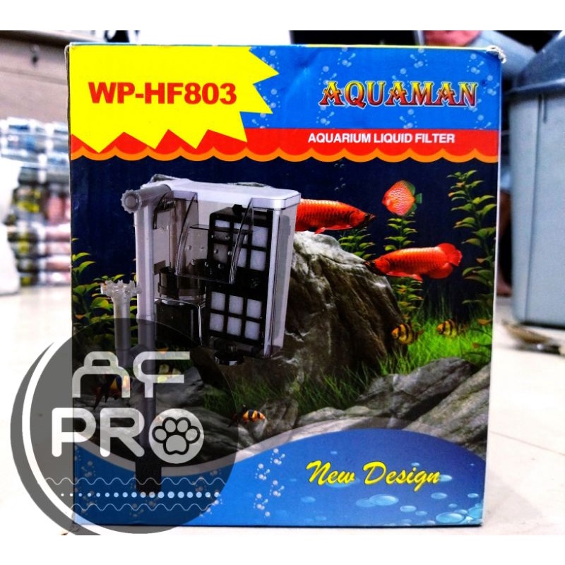 PROMO MURAH Pompa Aquarium aquascape Hanging Filter AQUAMAN WP HF 803