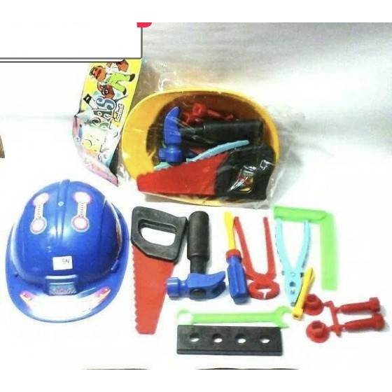 MAINAN ANAK PERKAKAS HELM  / C080
