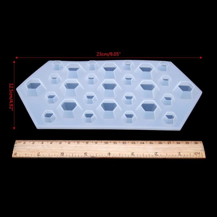 Diamond Silicone Mold Tray - Ice Cube Tray (Food Grade)