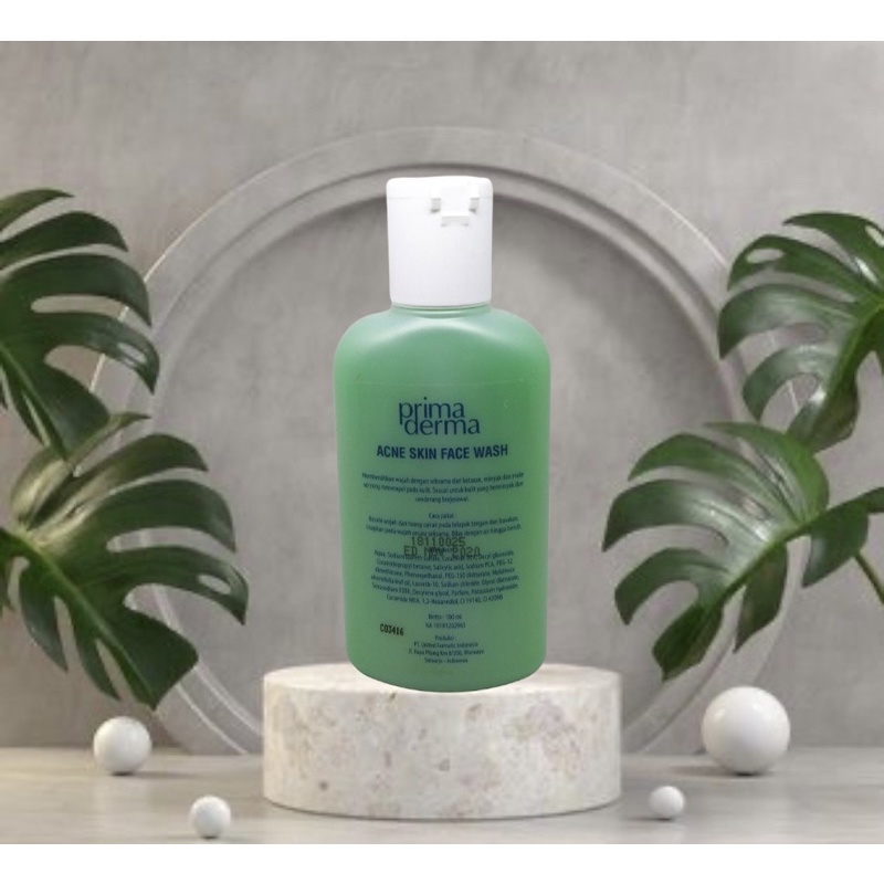 Facewash acne (berjerawat) primaderma Banjarmasin