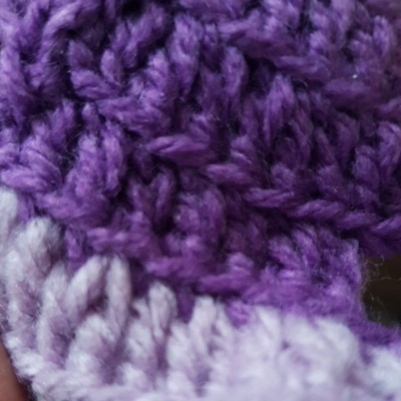 topi kucing rajut handmade-pilih 2 warna