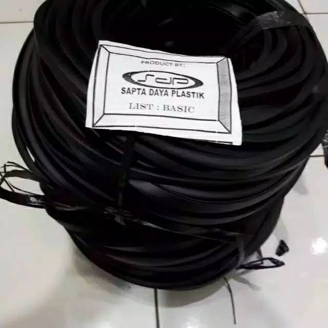 Lis karet 100CM ( 1 meter ) untuk helm dll kyt ink nhk gix bogo cargloss half face universal talang