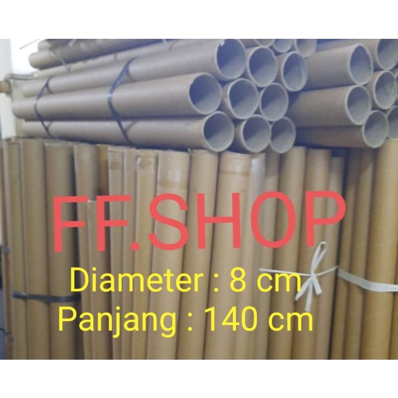 

Selongsong/Bobin/Paper Core/Cones D 7-8 Panjang 140 cm