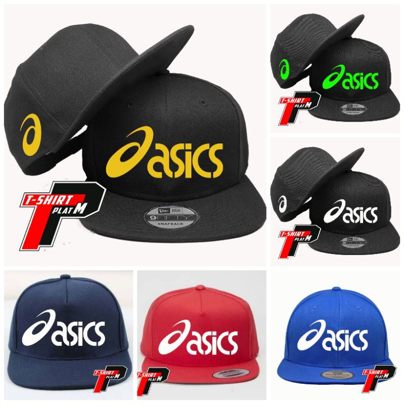 Topi Pria - Topi Snapback - Hat - Asics