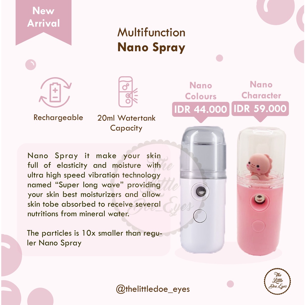 [READY] Multifunction Nano / Mist Spray