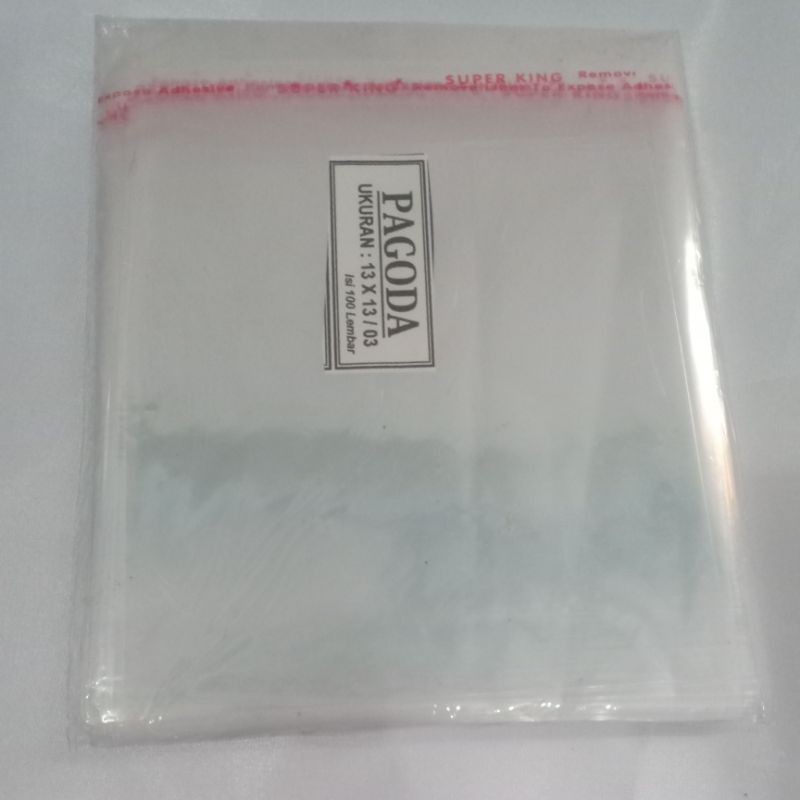 

Plastik OPP lem 13x13 PAGODA