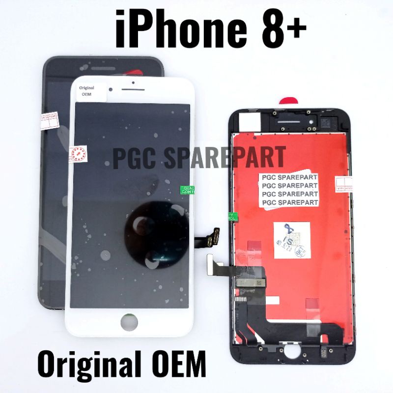 Original OEM LCD Touchscreen Fullset Iph 8 Plus - iph  8+