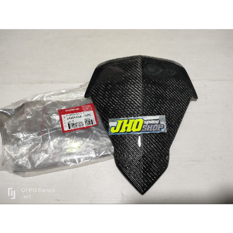 COVER DASI DEPAN VARIO 125 150 CARBON KEVLAR COVER DASI PLAT NOMER VARIO CARBON KEVLAR