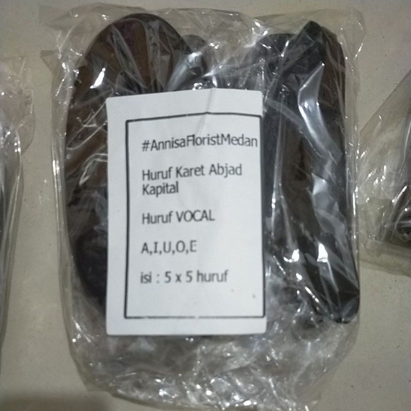 

Huruf karet vocal A,I,U,E,O