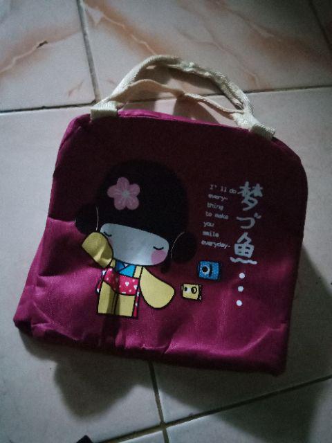 Cooler Bag Kimono / Lunch Bag