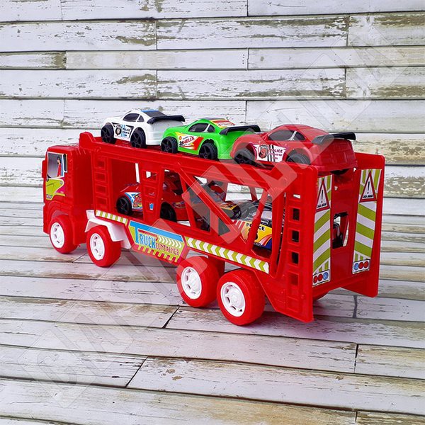 Mainan Anak Mobil Truck Kontainer Full Colour Truck