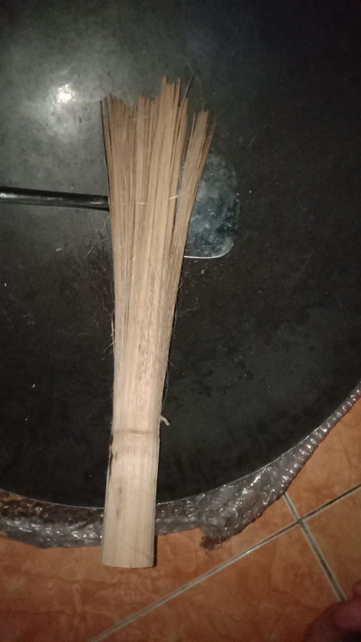 (bundle) Wajan Nasgor Plat Baja Hitam Wajan Resto Chinese Food 45 Cm  - Sutil 12 Cm