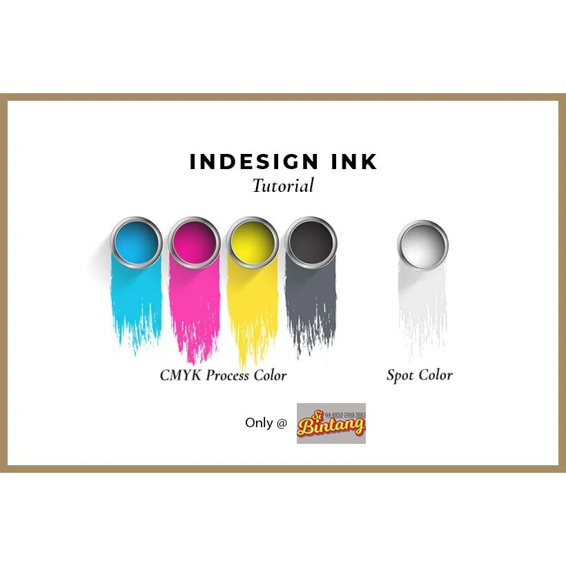 

PRINT White SPOT COLOR (warna Dasar tinta Putih di belakang tinta CMYK) memperjelas warna gambar