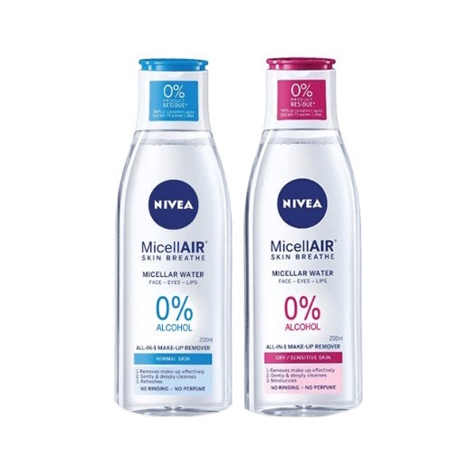 NIVEA MICELLAIR SKIN BREATHE MICELLAR WATER 125ml